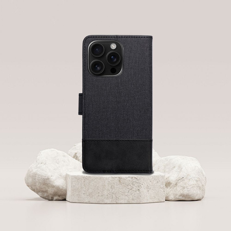 Kabura GOMMA Book do IPHONE 17 Air czarny