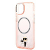 Karl Lagerfeld IML NFT Karl & Choupette MagSafe - Etui iPhone 14 Plus (różowy)