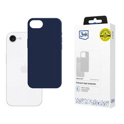 Apple iPhone 16E - 3mk Silicone Case Dark Navy