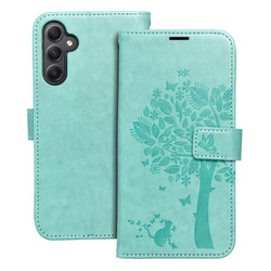 Kabura MEZZO Book do SAMSUNG A34 5G drzewo zielony