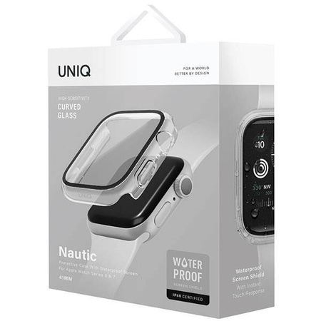 Case APPLE WATCH 7 / 8 (41MM)
 UNIQ Nautic transparent