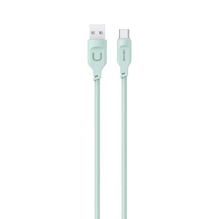 USAMS Kabel USB-C PD Fast Charging 1,2m 6A Lithe Series zielony/green SJ568USB04 (US-SJ568)