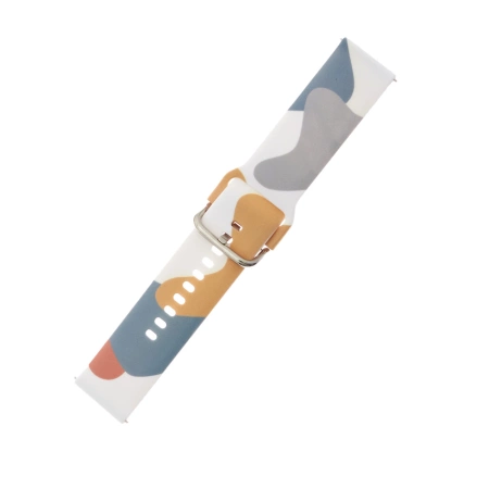 Strap Moro für Samsung Galaxy Watch 45 / 46 / 47 mm Silikonarmband Uhrenarmband - Muster 2