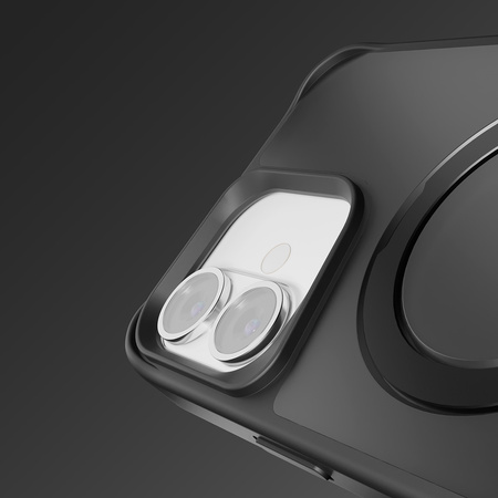 Nakładka Etteri Matt Mag Ring do iPhone 17 Pro Max czarna