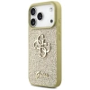 Guess Fixed Glitter Big 4G case for iPhone 17 Pro - gold