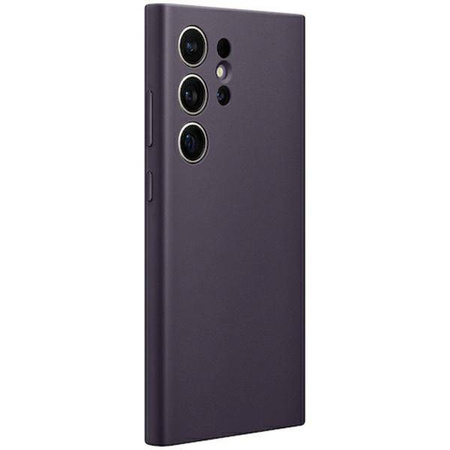 Etui Samsung Vegan Leather Case GP-FPS928HCAVW do Samsung Galaxy S24 Ultra - ciemnofioletowe