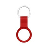 PURO ICON Case - Silikonowy brelok do Apple AirTag (czerwony)