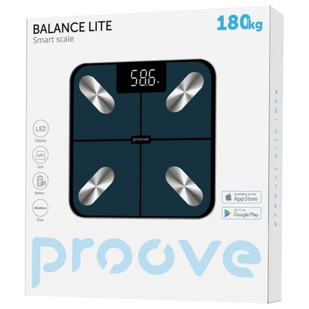 Proove Waga Smart Scale Balance Lite Bluetooth niebieski/blue