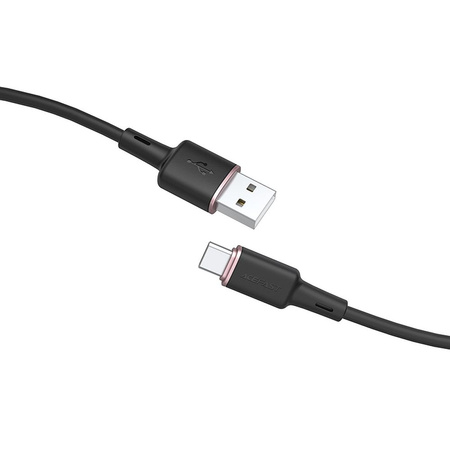 Acefast USB-Kabel - USB Typ C 1,2 m, 3 A schwarz (C2-04 schwarz)