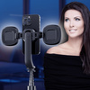 Blavec Selfie Stick Aluminium Fusion P07 Magsafe tripod + pilot + 2 lampy 1,4 metra (SSFP07-MTR2LB14) czarny
