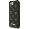 Guess Peony Script Logo MagSafe iPhone 16e Case Black
