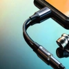 Ugreen AV161 Adapter für Kopfhörer Miniklinke 3,5 mm (weiblich) / USB-C (männlich) 10 cm – Grau