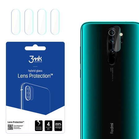 Szkło na aparat obiektyw 3MK Flexible Glass Lens XIAOMI REDMI NOTE 8 PRO