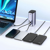 Ugreen Multifunction HUB 12in1 USB C USB HDMI DP RJ45 AUX SD TF gray (CM555)