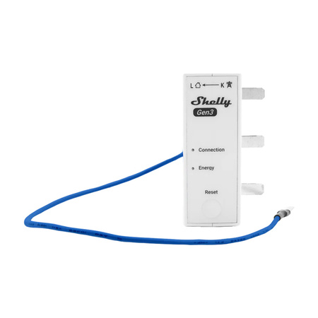 1/3-channel energy meter WiFi  Shelly 3EM-63W Gen3 (wired model)