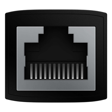 Netzwerkanschluss Baseus AirJoy Series RJ-45 Ethernet-Kabelanschluss 1 Stück - Schwarz