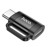 HOCO adapter OTG Typ C (męski) do Lightning (żeński) 3A UA31E czarny