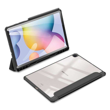 Dux Ducis Toby pancerne etui z klapką Smart Case do Samsung Galaxy Tab S6 Lite z uchwytem na rysik czarny