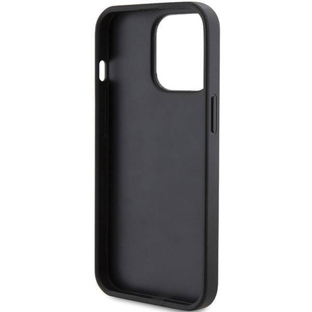 Oryginalne Etui GUESS hardcase 4G Triangle Metal Logo GUHCP14XPG4GPK do Iphone 14 Pro Max czarny