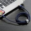 Baseus kabel Cafule USB - Lightning 1,0 m 2,4A złoto-niebieski