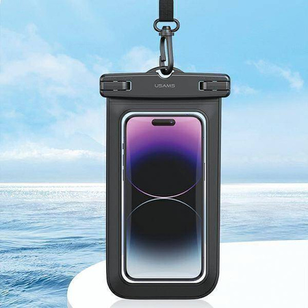 Case USAMS Waterproof Case up to 6.7 " black