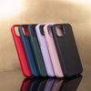 Nakładka Mag Leather do iPhone 15 6,1" czarna
