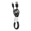 Kabel USB - USB-C 2.0 1M Długa Końcówka 8MM C366 czarny