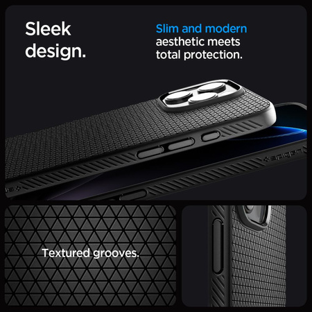SPIGEN LIQUID AIR ”T” MAG MAGSAFE IPHONE 16 PRO MATTE BLACK