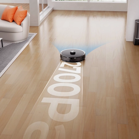 Robot sprzątający odkurzacz UWANT U100 Lite z funkcją mopa + stacja ładująca - szary