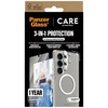 CARE by PanzerGlass Flaggschiff 3in1 Schutzset Hülle+Glas+Linse für Samsung Galaxy S25 Ultra