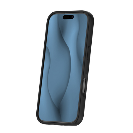 Nakładka Silicone Thin Mag do iPhone 15 Pro 6,1" czarna