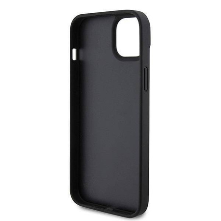 Oryginalne Etui APPLE IPHONE 15 PLUS Guess Hardcase Crossbody 4G Metal Logo (GUHCP15MP4TDSCPK) czarne