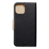 Kabura Fancy Book do IPHONE 15 czarny / złoty