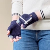 Women's/children's winter phone gloves - black