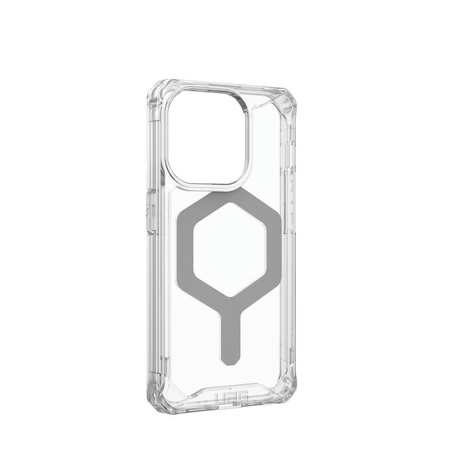 UAG Plyo Magsafe - protective case for iPhone 15 Pro compatible with MagSafe (ice-silver)