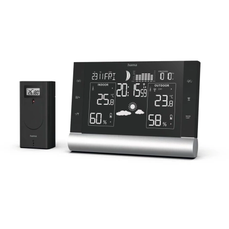 Black Line Plus Wetterstation - Schwarz