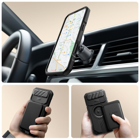 TECH-PROTECT KEVLAR MAGSAFE IPHONE 17 AIR BLACK