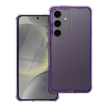 Futerał MATRIX CLEAR do SAMSUNG S25 Edge jasnofioletowy