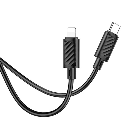HOCO kabel Typ C do iPhone Lightning 8-pin Power Delivery 20W Gratifed X88 czarny