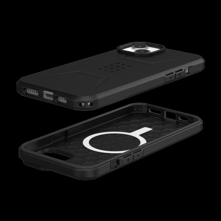 UAG Civilian Magsafe - protective case for iPhone 15 Plus (black)