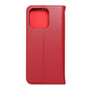 Kabura skórzana SMART PRO do XIAOMI Redmi 12C bordowy