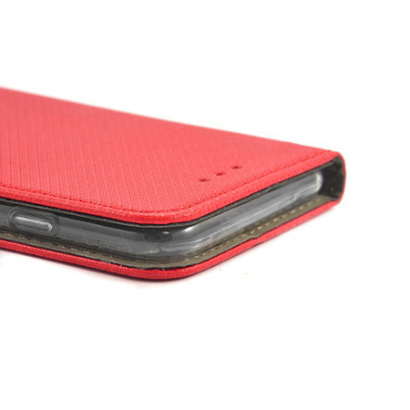 Etui Smart Magnet do Motorola Moto E13 czerwone