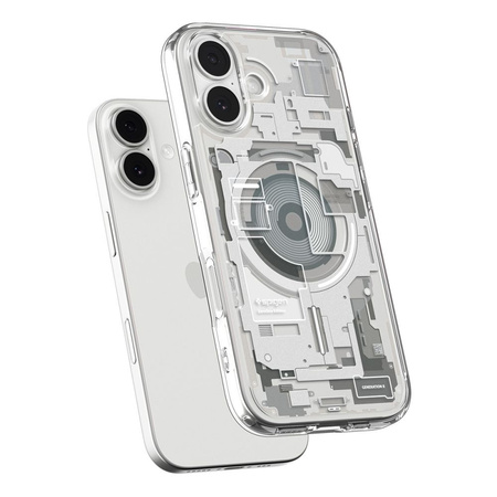 SPIGEN futerał ULTRA HYBRID MAG kompatybilny z MagSafe do IPHONE 17 zero one natural titanium