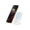 Powerbank Wozinsky WLWP-10KA0Y3WS 22,5W PD Qi2 10000 mAh, mit Ständer, 1x USB-A, 1x USB-C - weiß