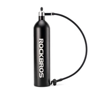 Rockbros Tubeless Tire Inflator 200 PSI 1.2l - Black