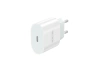 JELLICO wall charger AK200 PD 20W 1xUSB-C + cable USB-C - USB-C White