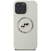 Case IPHONE 16 PRO Karl Lagerfeld Silicone Double Heads&Circle MagSafe beige