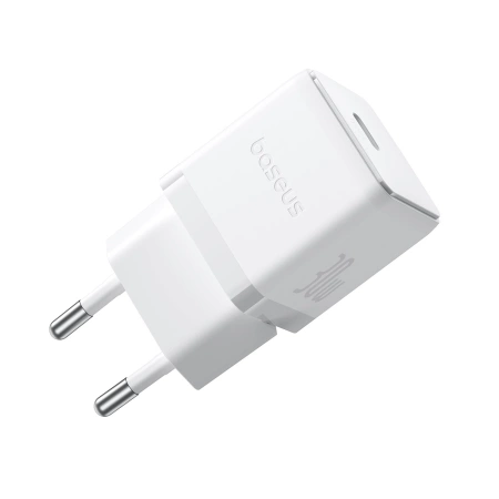 Baseus Palm 30W USB-C Wandladegerät - Weiß