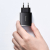 Baseus Compact szybka ładowarka sieciowa 2x USB / USB Typ C 30W 3A Power Delivery Quick Charge biały (CCXJ-E02)