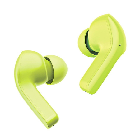 Acefast dokanałowe słuchawki bezprzewodowe TWS Bluetooth zielony (T6 youth green)